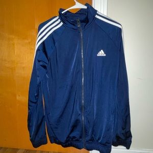 Blue Adidas hoodie